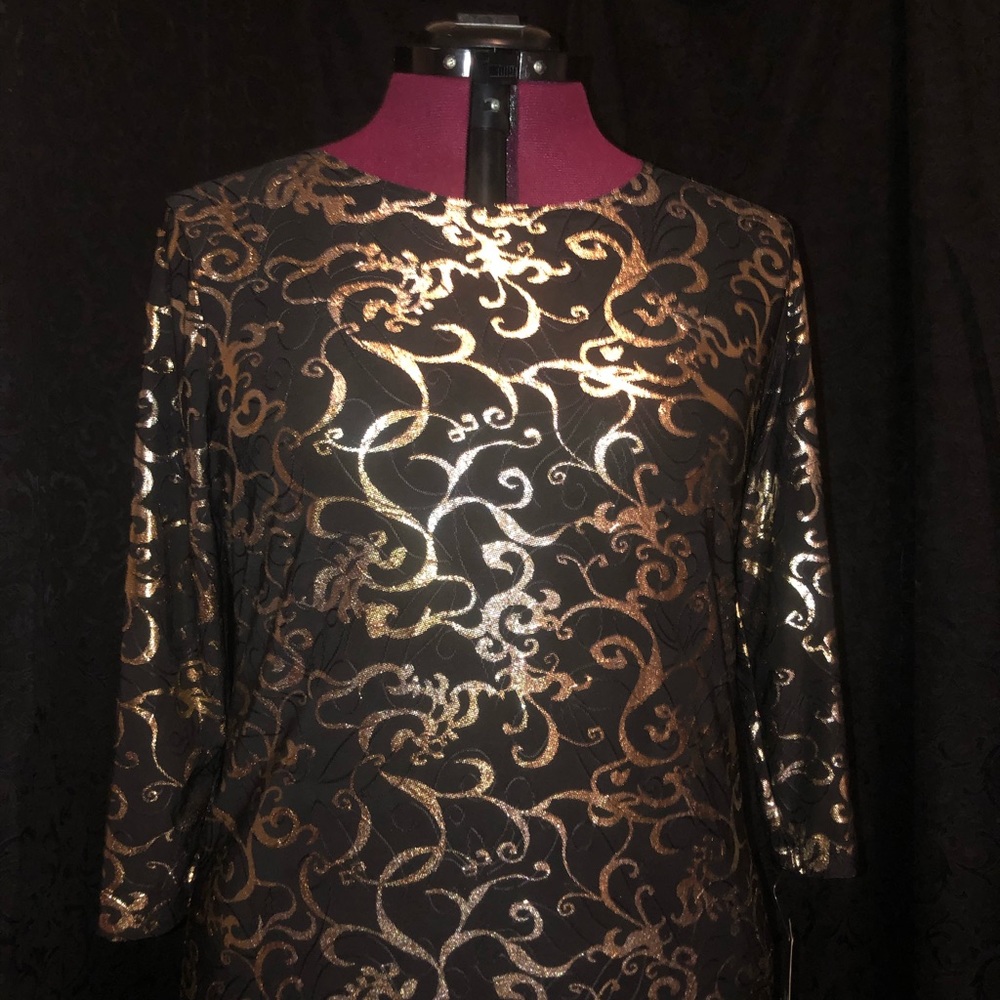 JM collection deep black and gold